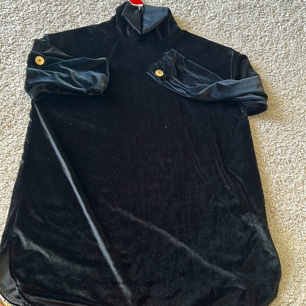 Velvet shirt